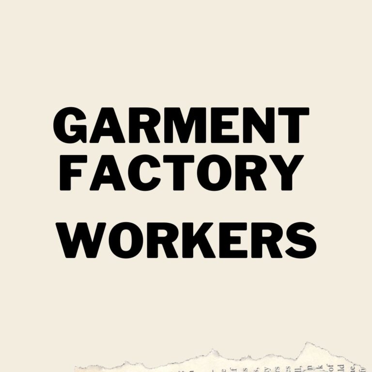 Garment Worker