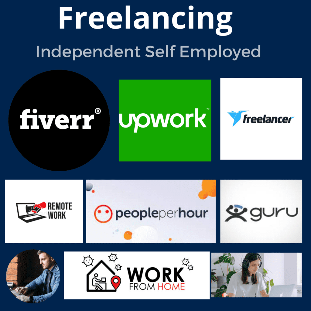 freelancing 
independent self employed
